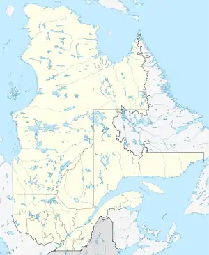 Montreal ubicada en Quebec