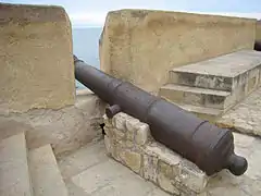 Castillo de Santa Bárbara, en Alicante (España)