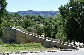 Puente de Capella, del tipo lomo de asno
