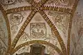 Pinturas murales de la capilla.