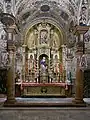 Retablo de la Capilla Sacramental, obra del cordobés Pedro Ruiz Paniagua (1703), actualmente, único de este autor en Sevilla.