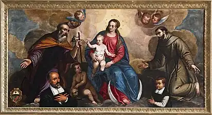 Vergine col bambino, San Francesco della Vigna