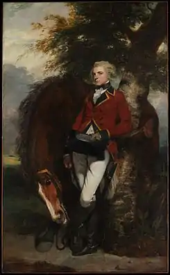 Retrato del coronel George K. H. Coussmaker, 1770-80. Museo Metropolitano de Arte