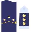 Divisa capitán Ejército del Aire.