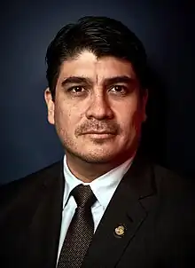 Costa RicaCarlos Alvarado Quesada**2018-2022