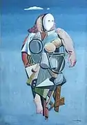 Lechera al sol (1930), pintura (100x70), Museo de Bellas Artes, Bilbao (Espagne)