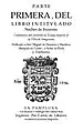"Noches de invierno" de Antonio de Eslava (1609)