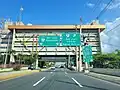 Carretera PR-2 este acercándose al intercambio con la carretera PR-5 en Bayamón