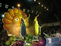 Carruaje de Reinas Nacionales en 2007.