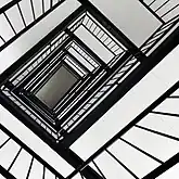 Escaleras de (Casa Bloc) 1932-1936, Barcelona'