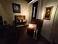 Una de las estancias de la casa de Cervantes de Alcalá.