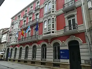 Mansión del Marqués de Riestra en el número 30 de la calle