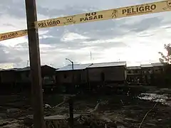 Cinta de seguridad.