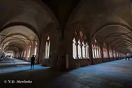 El interior de la logia