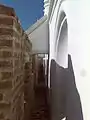 Sección de la muralla unida a la Iglesia Matriz