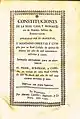 Constituciones de Roncesvalles; por Antonio Castilla, "impresor y librero", impresas el año anterior a su muerte (1791)