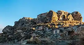 Restos del castillo.