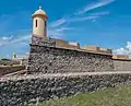 Fuerte de San Carlos de la Barra en el lago Maracaibo (Zulia, Venezuela), atacado por Michel le basque (1666) en época de la Provincia de Venezuela.