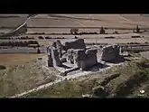 Vista del castillo desde un DJI Mavic2
