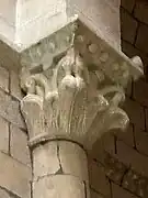 Capitel del arco triunfal (lado del evangelio)