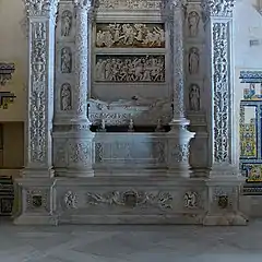 Sepulcro de Catalina de Ribera, de Pace Gazini o Gaggini (1521).