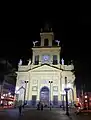 Catedral Metropolitana de Campinas de noche.
