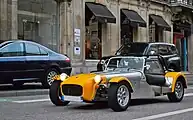 Monoplaza Caterham, derivado del Lotus 7