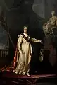 Catalina II como legisladora en el templo de la diosa de la Justicia, 1783