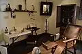 Una de las estancias de la casa de Cervantes de Alcalá.