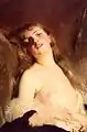 Chaplin Charles Portrait Of A Young Girl