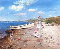 Un día soleado en la bahía de Shinnecock (c. 1892)