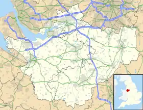 Chester ubicada en Cheshire