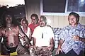 El jefe Miko celebra el cumpleaños de Mau Piailug en Kohola, la gran isla de Hawai