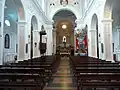 Interno della chiesa della Mamma nostra