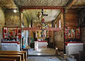 Interior de la iglesia