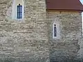 Ventanas meridionales en la nave y presbiterio