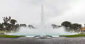 Vista de una fuente