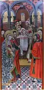 Circuncisión de Jesús de Martín de Soria pintada en 1485