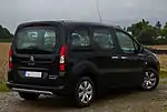 Vista trasera de la Berlingo II.