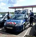 Citroën C4, Gendarmerie Nationale en Alsacia.