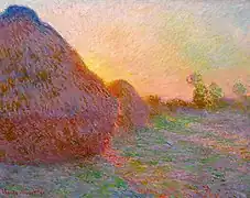 Grainstacks, 1890, óleo sobre lienzo. Museum Barberini