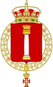 el príncipe Marco Antonio de Paliano, príncipe asistente al Solio pontificio.