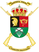 Escudo de la Unidad de Formación Paracaidista(UFPAC)