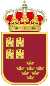 Escudo de la Región de Murcia.