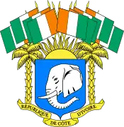 Escudo de armas de Costa de Marfil (1960 - 1964)