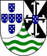 Escudo de armas menor de Timor Oriental durante el dominio portugués (1935-1975)