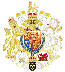 Escudo del príncipe Carlos de Gales