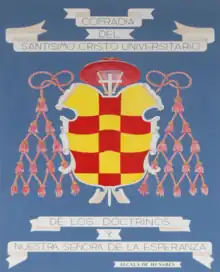 Escudo de la Cofradía del Cristo de los Doctrinos.