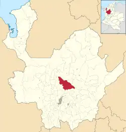 Santa Rosa de Osos ubicada en Antioquia
