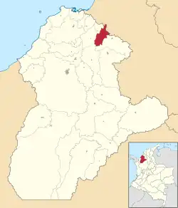 San Andrés de Sotavento ubicada en Córdoba (Colombia)